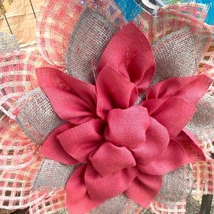 Spring flower wreaths